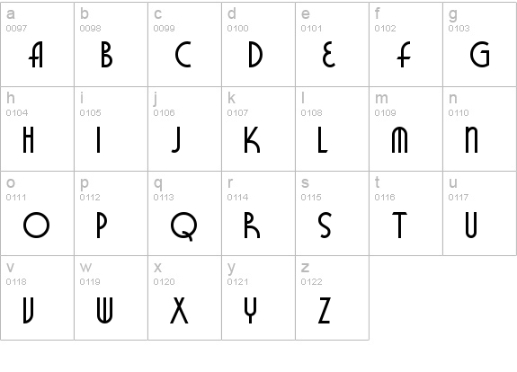 BigTentPlayersNF lowercase a-z preview
