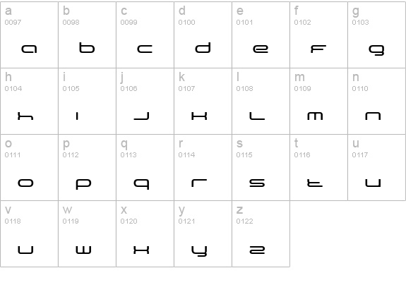 BN 3rd Place lowercase a-z preview