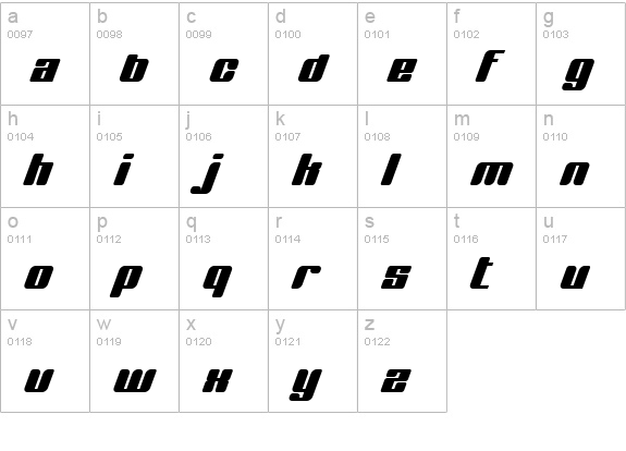 BN Jinx lowercase a-z preview