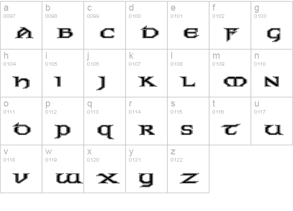 board lowercase a-z preview