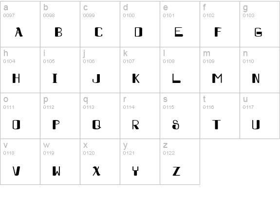 BooBooKitty lowercase a-z preview
