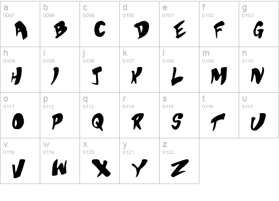 Bubblegum Superstar lowercase a-z preview
