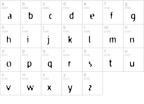 BureaucracyMunicipal lowercase a-z preview