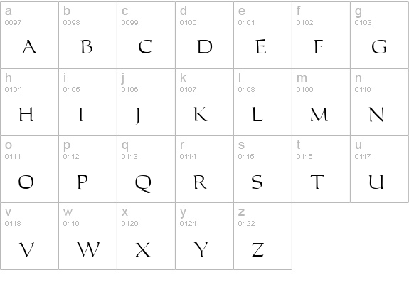 C653-Deco-Regular lowercase a-z preview
