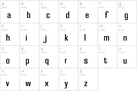 CaliforniaGrotesk-Medium lowercase a-z preview