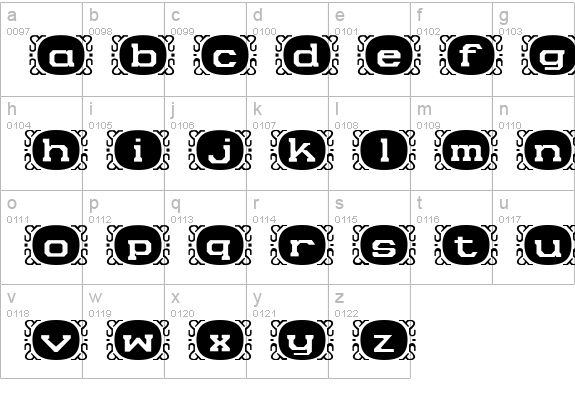 Camey NormalA lowercase a-z preview