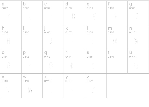CarbonUltra lowercase a-z preview