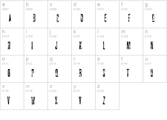 CarpediemEF-InitialsCaps lowercase a-z preview
