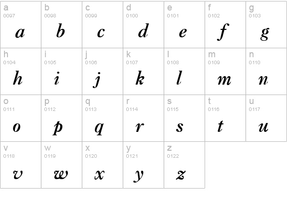 Casque Bold Italic lowercase a-z preview