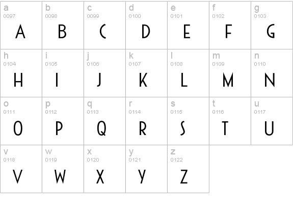 CassandraEF-Regular lowercase a-z preview