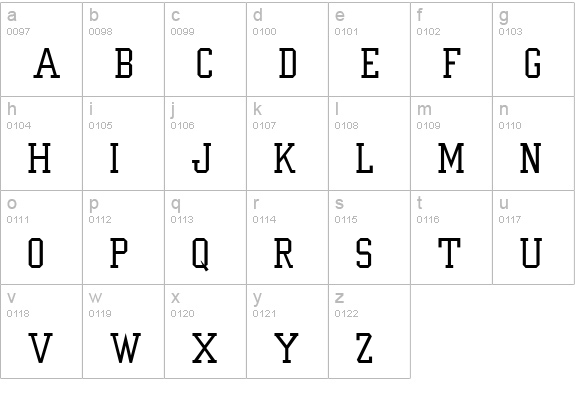 CgYearbookFiller lowercase a-z preview