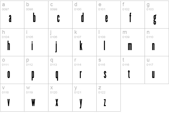 Champion-HTF-Flyweight lowercase a-z preview