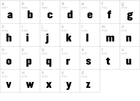 Champion-HTF-Middleweight lowercase a-z preview