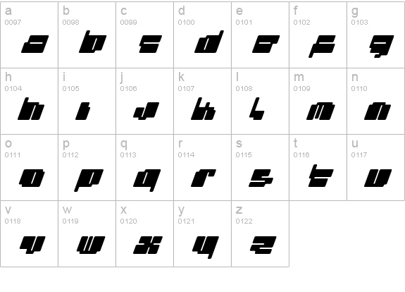 cheaptype (italic) lowercase a-z preview