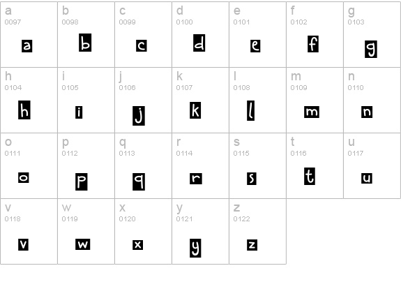Cheddar Salad BTN Cameo SqRev lowercase a-z preview