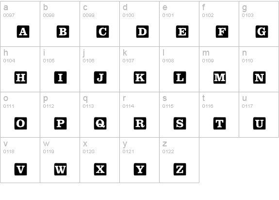 ChildsPlayBlocksSolid lowercase a-z preview