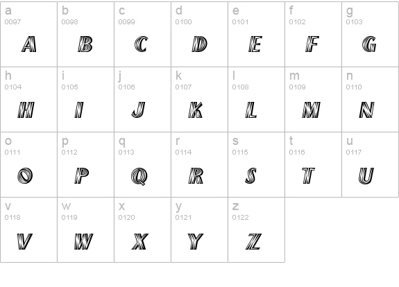 ChiliPepper-ExtraBold lowercase a-z preview