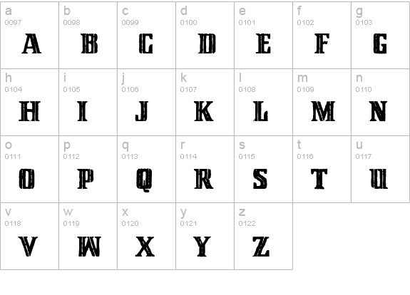 Cinquenta Mil Meticais lowercase a-z preview
