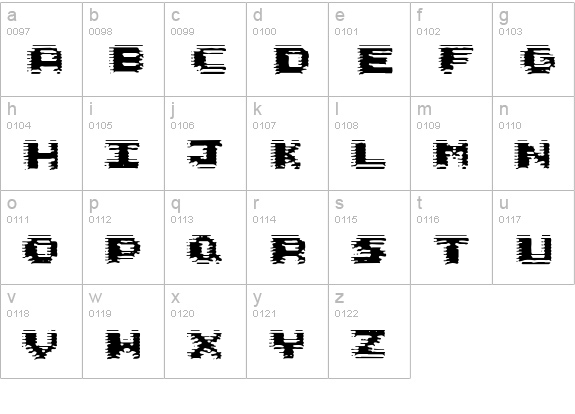 Circuit Scraping Normal lowercase a-z preview