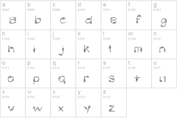 CK Quilt Squares lowercase a-z preview