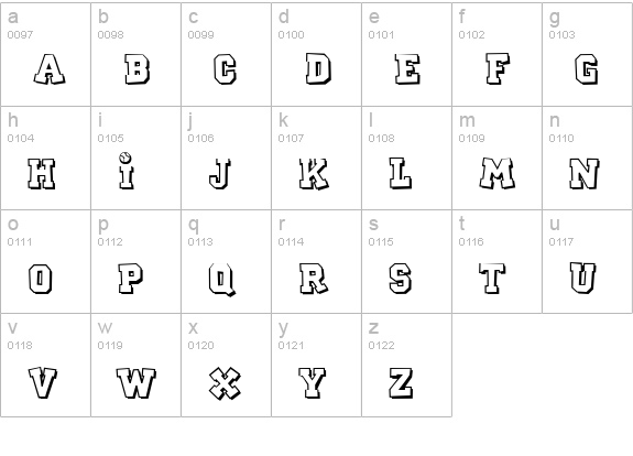 CK Sports Baseball lowercase a-z preview