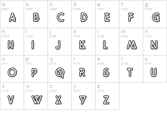 Client lowercase a-z preview