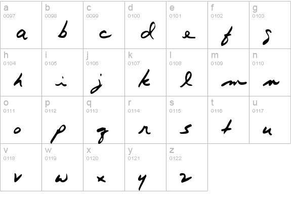 Cobb Regular lowercase a-z preview