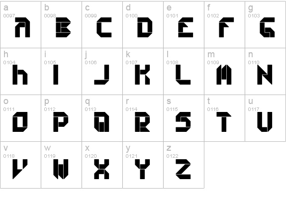 Collective S (BRK) lowercase a-z preview