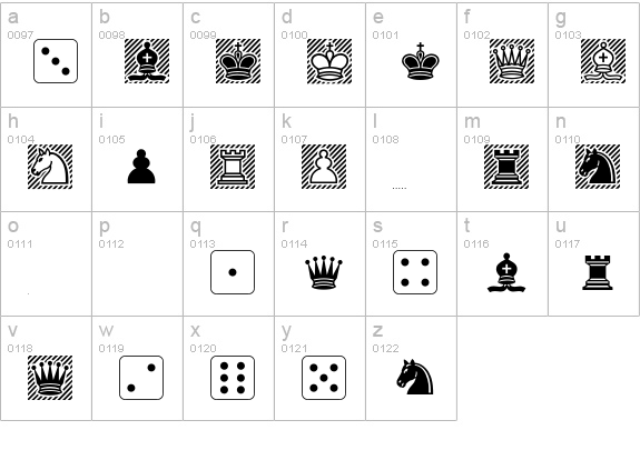 Commercial Pi 2 lowercase a-z preview