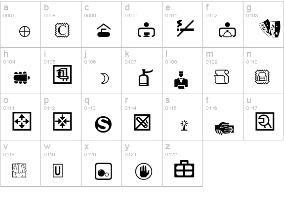 CommunicationsP04 lowercase a-z preview
