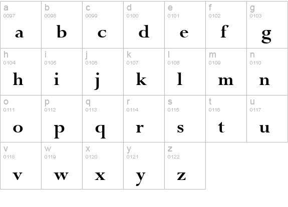 Compleat SSi Bold lowercase a-z preview
