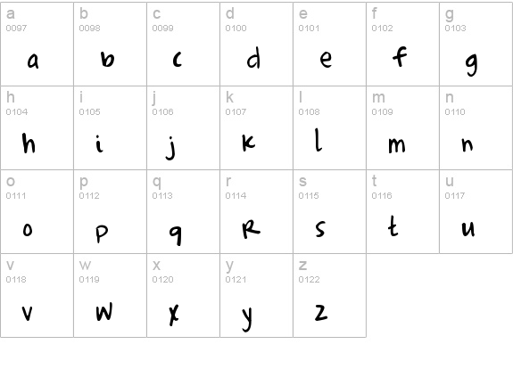Complete in Him lowercase a-z preview