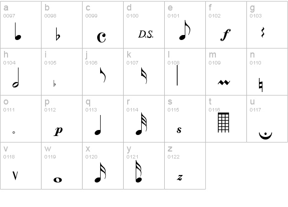 Composer Regular lowercase a-z preview