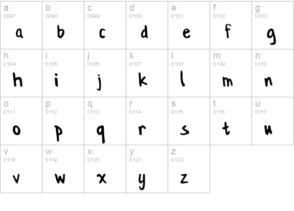 Conformity Normal lowercase a-z preview