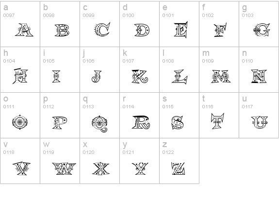 Cool Cat Jim NF lowercase a-z preview