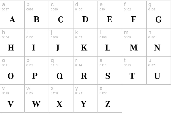 CorporateASC-Demi lowercase a-z preview