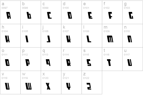 Cosmic Age Bold Italic lowercase a-z preview