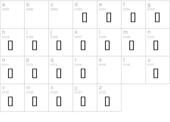 Daisy lowercase a-z preview
