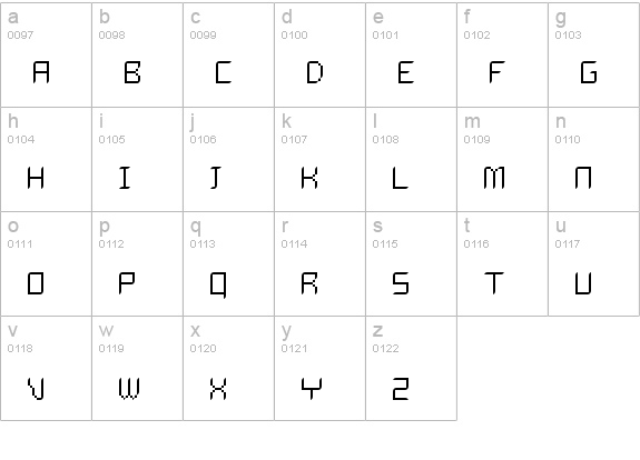 Dalila Light lowercase a-z preview