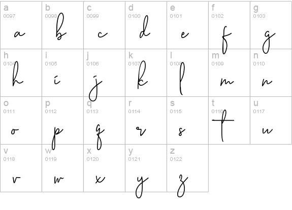 De'Consultant lowercase a-z preview