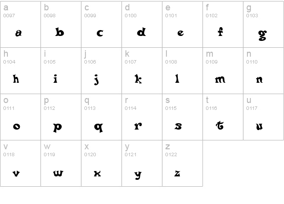 Delta Hey Max Nine lowercase a-z preview