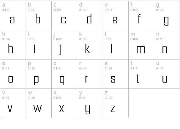 DiamanteSerial-Light-Regular lowercase a-z preview