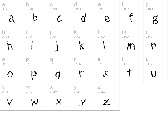 Dinosaur Jr Plane lowercase a-z preview