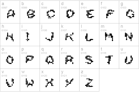 DirtyHead lowercase a-z preview