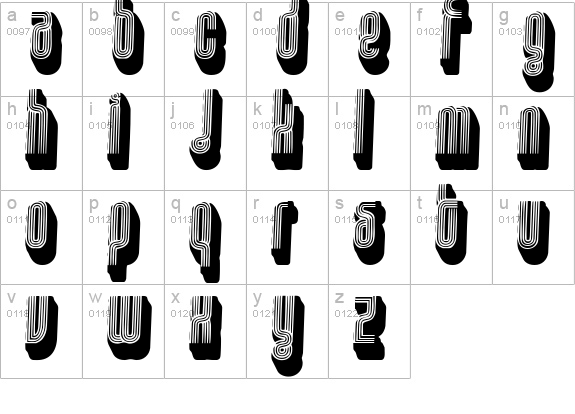 disco 3 fenotype lowercase a-z preview