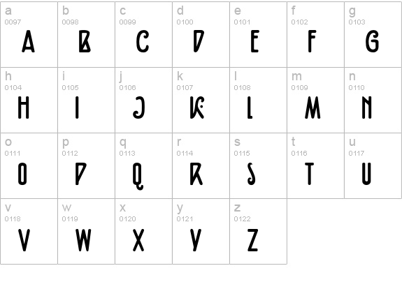 DK Fiebiger Eins lowercase a-z preview