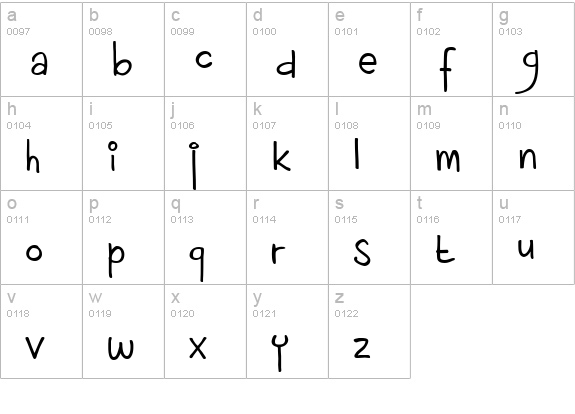 DK Porcupine Pickle lowercase a-z preview