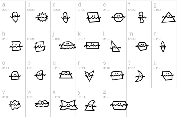 Do i lie lowercase a-z preview