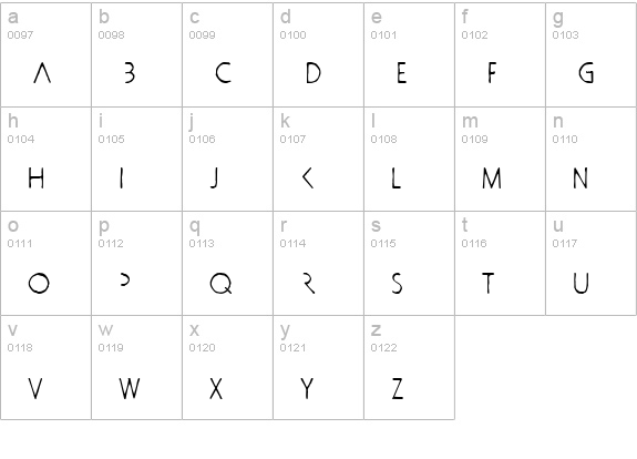 doctorBob lowercase a-z preview