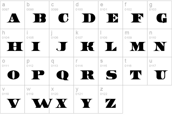 Dollar lowercase a-z preview